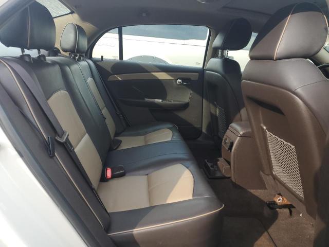 1G1ZE5E11BF188740 - 2011 CHEVROLET MALIBU LTZ WHITE photo 10