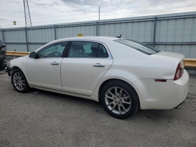 1G1ZE5E11BF188740 - 2011 CHEVROLET MALIBU LTZ WHITE photo 2