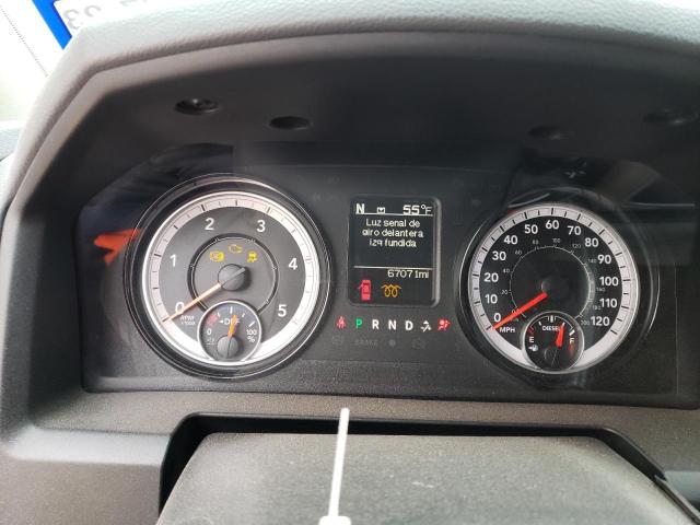 3C6UR5DL5JG303272 - 2018 RAM 2500 SLT წითელი ფოტო 9