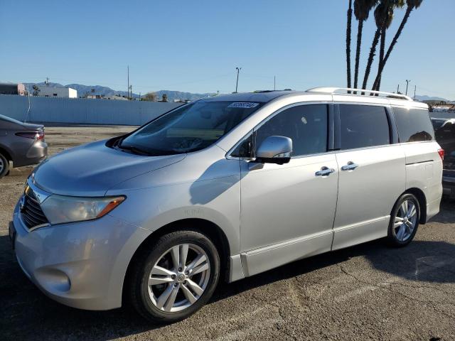 JN8AE2KP0E9106838 - 2014 NISSAN QUEST S SILVER photo 1