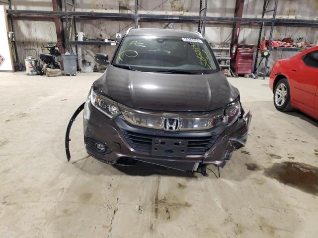 3CZRU6H71MM737978 - 2021 HONDA HR-V EXL PURPLE photo 5