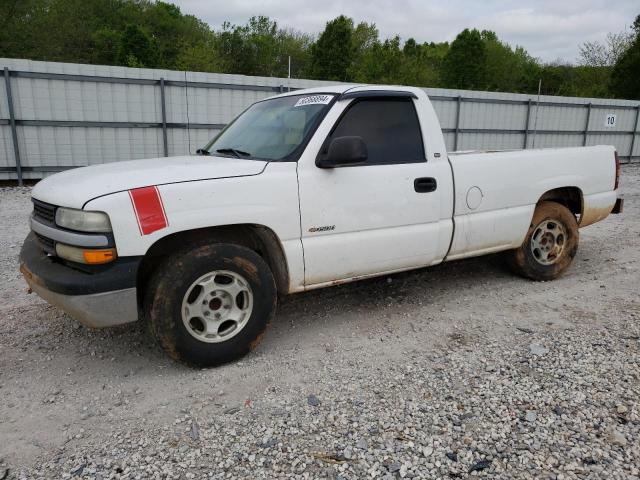 1GCEC14V51Z298406 - 2001 CHEVROLET SILVERADO C1500 WHITE photo 1