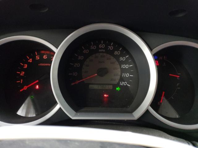 5TEJU62N87Z380221 - 2007 TOYOTA TACOMA DOUBLE CAB PRERUNNER RED photo 9