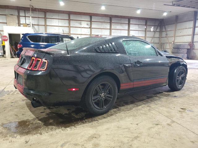 1ZVBP8AM8E5216366 - 2014 FORD MUSTANG BLACK photo 3