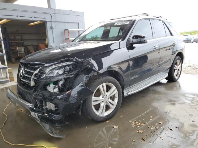 4JGDA2EB8EA269722 - 2014 MERCEDES-BENZ ML 350 BLUETEC BLACK photo 1