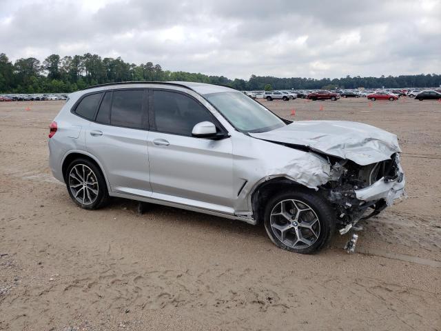 5UXTR7C54KLF34589 - 2019 BMW X3 SDRIVE30I SILVER photo 4