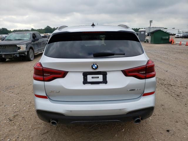 5UXTR7C54KLF34589 - 2019 BMW X3 SDRIVE30I SILVER photo 6