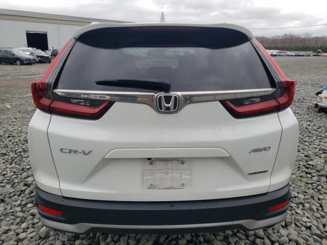 2HKRW2H93LH608686 - 2020 HONDA CR-V TOURING WHITE photo 6