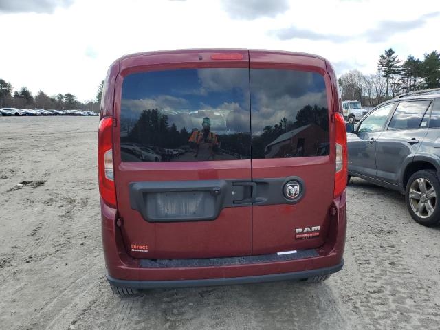 ZFBERFBB4J6J29311 - 2018 RAM PROMASTER SLT RED photo 6