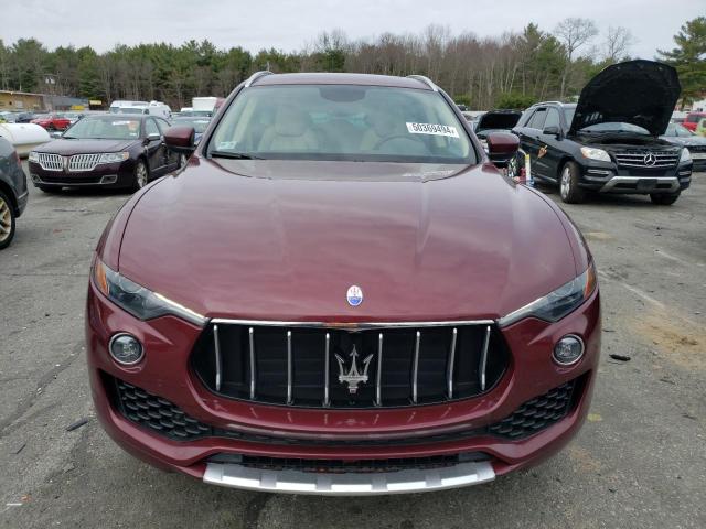 ZN661XUS7HX250655 - 2017 MASERATI LEVANTE SPORT RED photo 5