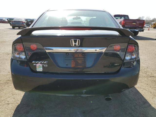 2HGFA16549H367834 - 2009 HONDA CIVIC LX BLACK photo 6