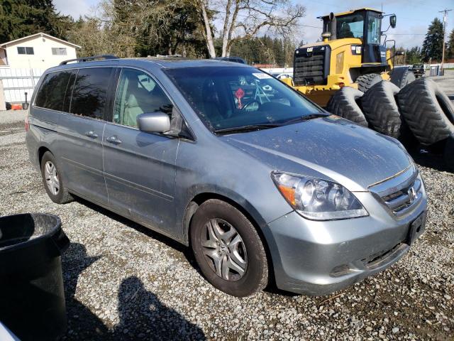 5FNRL38757B140204 - 2007 HONDA ODYSSEY EXL SILVER photo 4