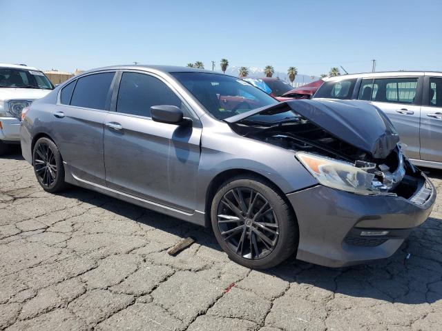 1HGCR2F53HA238143 - 2017 HONDA ACCORD SPORT GRAY photo 4