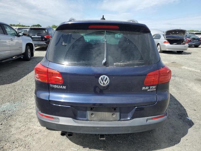 WVGBV7AX7FW502522 - 2015 VOLKSWAGEN TIGUAN S BLUE photo 6