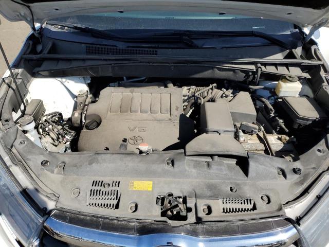 5TDJKRFH3FS215135 - 2015 TOYOTA HIGHLANDER XLE WHITE photo 12