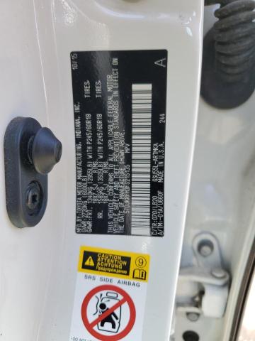 5TDJKRFH3FS215135 - 2015 TOYOTA HIGHLANDER XLE WHITE photo 13