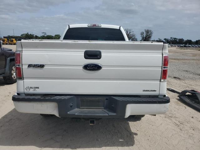 1FTEX1CM5EFB14876 - 2014 FORD F150 SUPER CAB WHITE photo 6