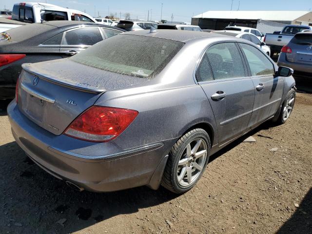 JH4KB16516C000803 - 2006 ACURA RL SILVER photo 3