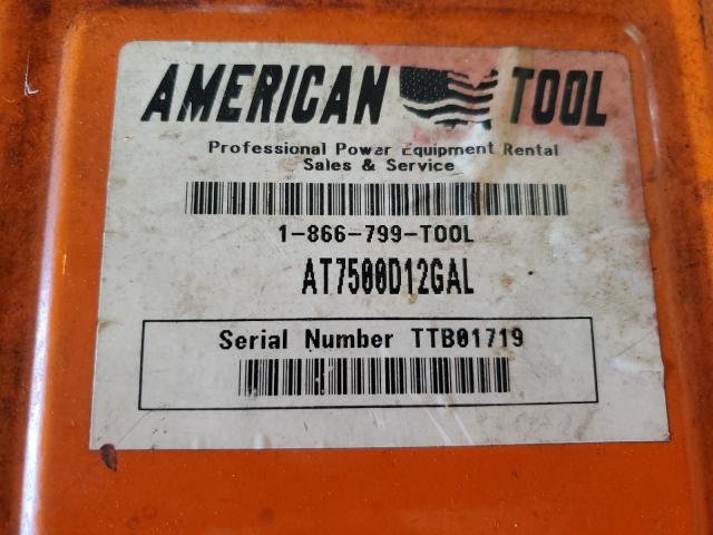 TTB01719 - 2009 GEN GENERATOR Նարնջագույն լուսանկար 10