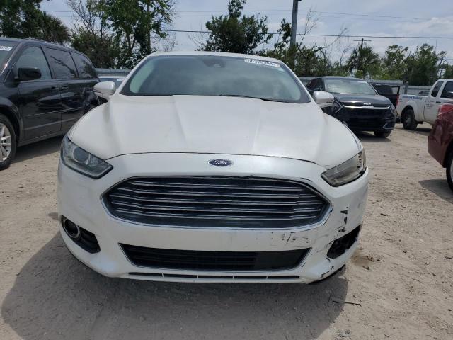 3FA6P0RU6DR289280 - 2013 FORD FUSION TITANIUM HEV WHITE photo 5