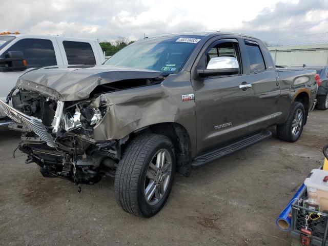 5TFBY5F15DX320104 - 2013 TOYOTA TUNDRA DOUBLE CAB LIMITED BROWN photo 1