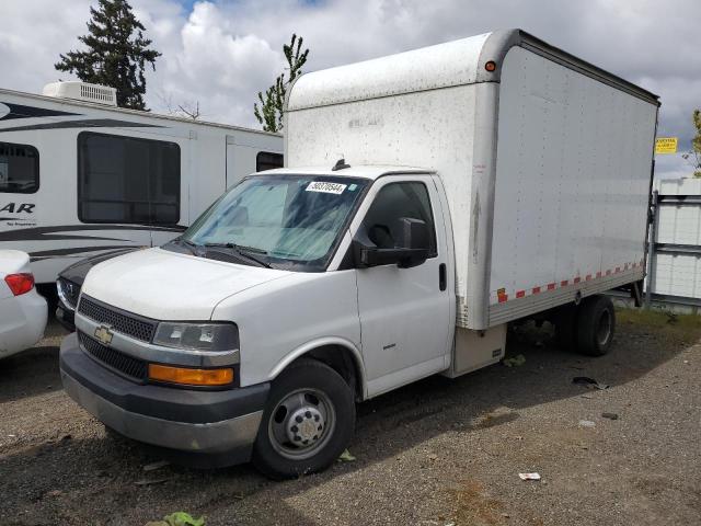 1HA3GTCG3JN002795 - 2018 CHEVROLET EXPRESS G3 WHITE photo 1