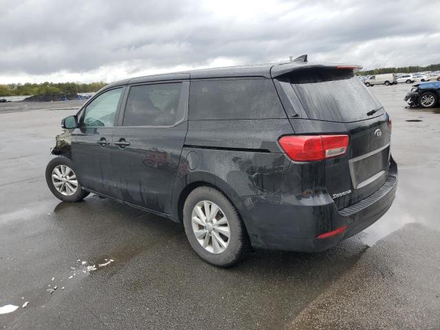 KNDMB5C18J6394181 - 2018 KIA SEDONA LX BLACK photo 2