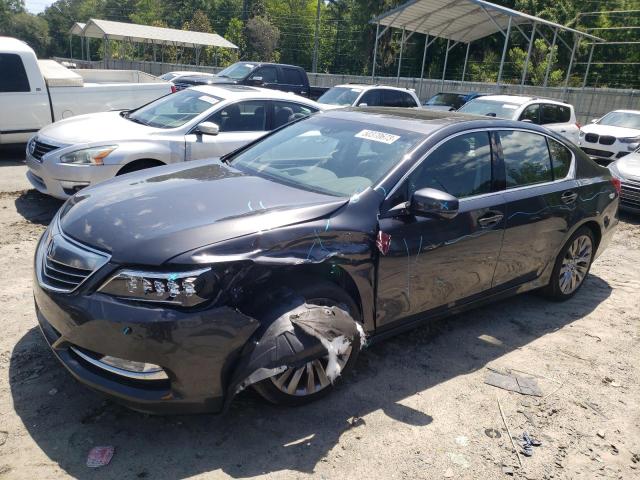 JH4KC1F9XGC001692 - 2016 ACURA RLX ADVANCE GRAY photo 1