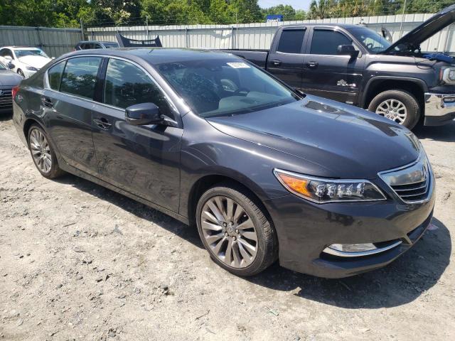 JH4KC1F9XGC001692 - 2016 ACURA RLX ADVANCE GRAY photo 4