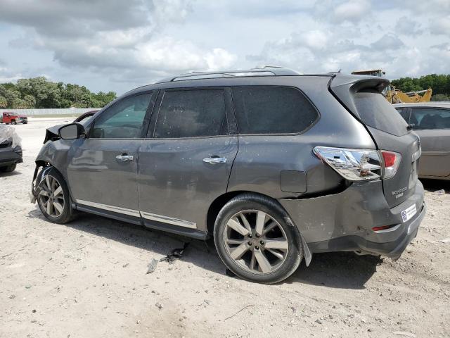 5N1AR2MN7FC676881 - 2015 NISSAN PATHFINDER S GRAY photo 2