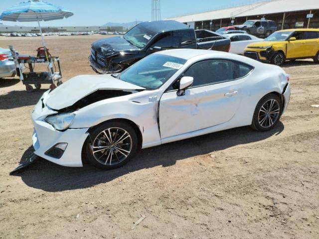JF1ZNAA19E8705738 - 2014 TOYOTA SCION FR-S WHITE photo 1