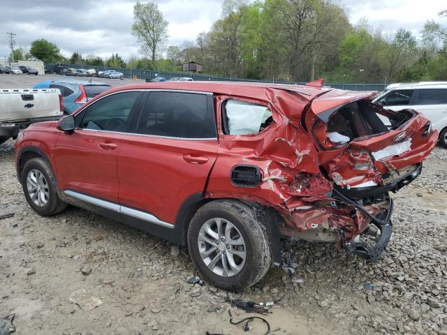 5NMS33AD0LH211061 - 2020 HYUNDAI SANTA FE SEL RED photo 2