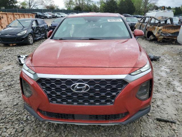 5NMS33AD0LH211061 - 2020 HYUNDAI SANTA FE SEL RED photo 5