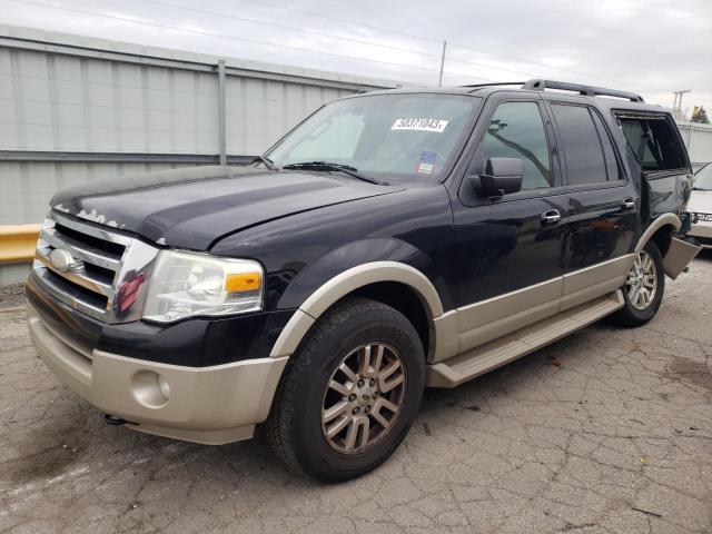 1FMFK18579EB16088 - 2009 FORD EXPEDITION EL EDDIE BAUER BLACK photo 1