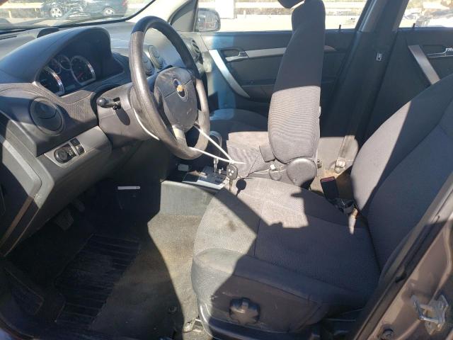 KL1TD5DE1BB248180 - 2011 CHEVROLET AVEO LS Srebrny zdjęcie 7