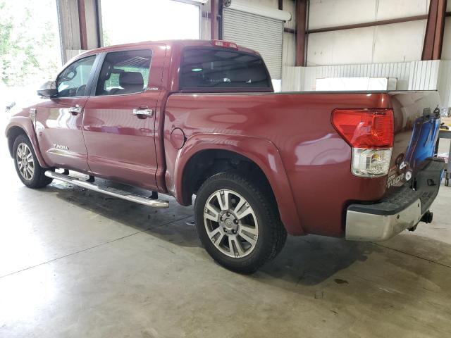 5TFEY5F1XAX080217 - 2010 TOYOTA TUNDRA CREWMAX SR5 BURGUNDY photo 2