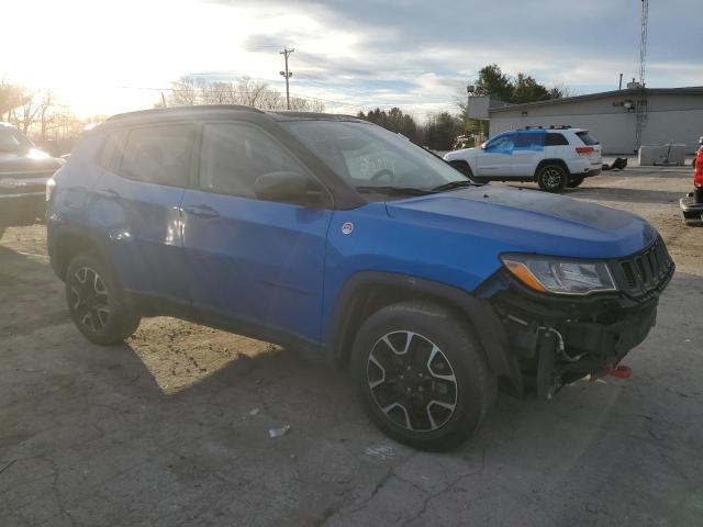 3C4NJDDB9MT557763 - 2021 JEEP COMPASS TRAILHAWK BLUE photo 4