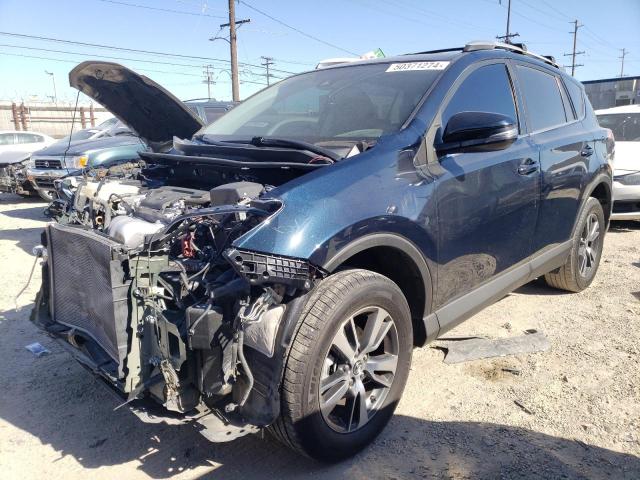 2T3WFREV9JW424596 - 2018 TOYOTA RAV4 ADVENTURE BLUE photo 1