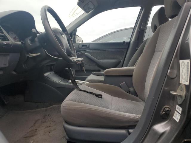 2HGES16355H010924 - 2005 HONDA CIVIC DX VP Մոխրագույն լուսանկար 7