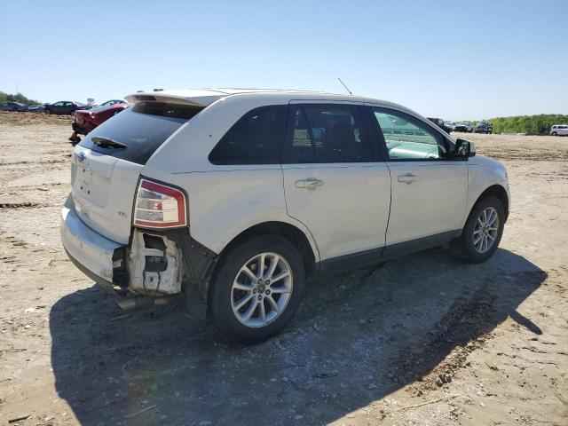 2FMDK3JC9ABA27098 - 2010 FORD EDGE SEL WHITE photo 3