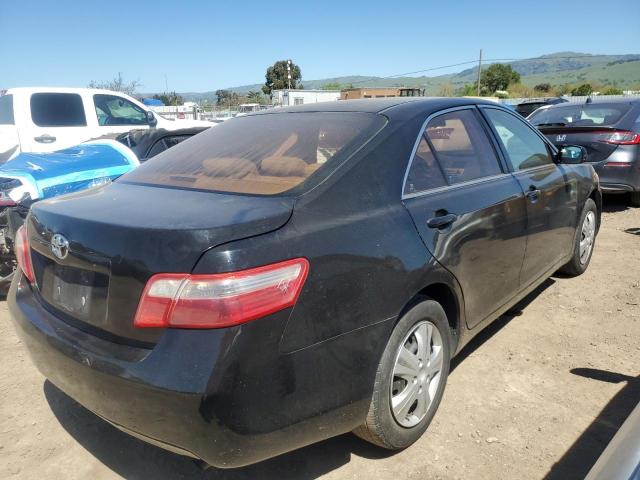 4T1BE46K17U724093 - 2007 TOYOTA CAMRY CE BLACK photo 3