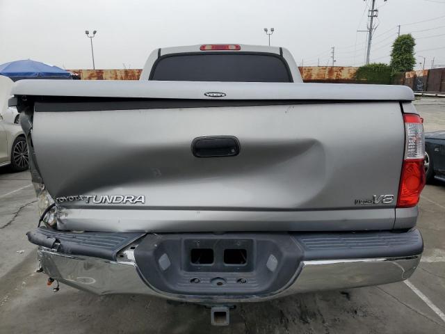 5TBET34124S458474 - 2004 TOYOTA TUNDRA DOUBLE CAB SR5 SILVER photo 6