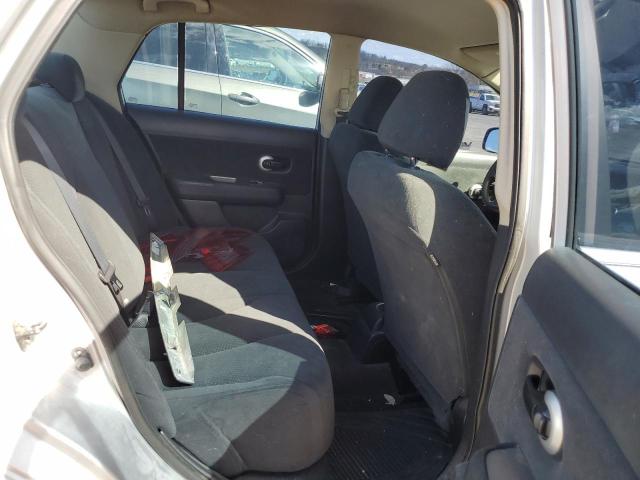 3N1BC1APXBL432282 - 2011 NISSAN VERSA S SILVER photo 10