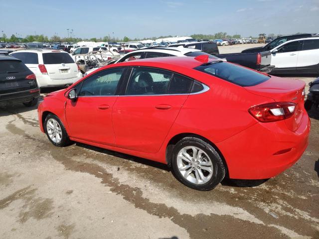 1G1BE5SM5K7117096 - 2019 CHEVROLET CRUZE LT RED photo 2