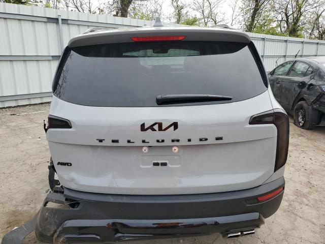 5XYP5DHC1NG290952 - 2022 KIA TELLURIDE SX GRAY photo 6