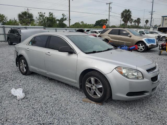 1G1ZB5EB1AF312876 - 2010 CHEVROLET MALIBU LS SILVER photo 4