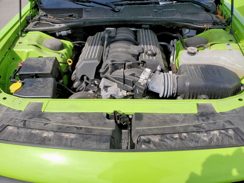 2C3CDZFJ3PH696353 - 2023 DODGE CHALLENGER R/T SCAT PACK GREEN photo 11