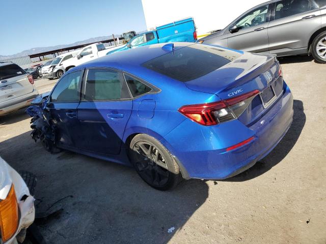 2HGFE2F59NH598054 - 2022 HONDA CIVIC SPORT BLUE photo 2