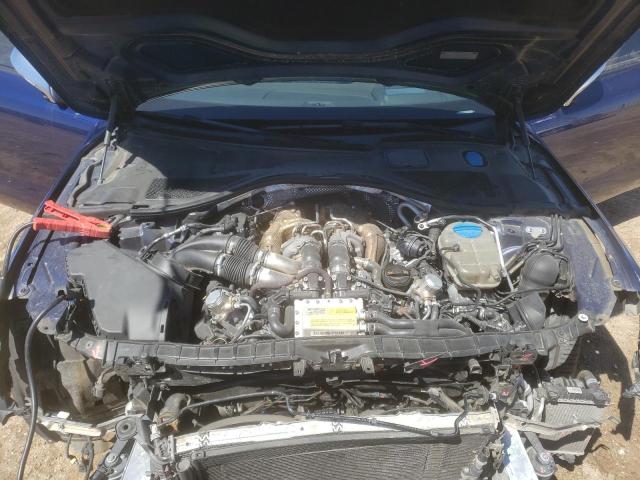 WAU32AFC2DN105773 - 2013 AUDI S7 PRESTIGE BLUE photo 11