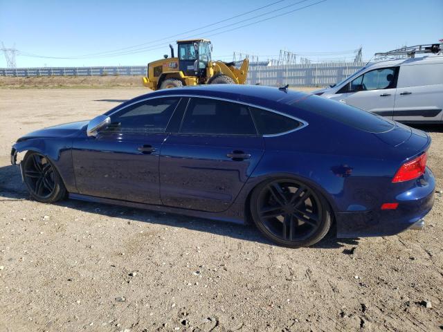 WAU32AFC2DN105773 - 2013 AUDI S7 PRESTIGE BLUE photo 2
